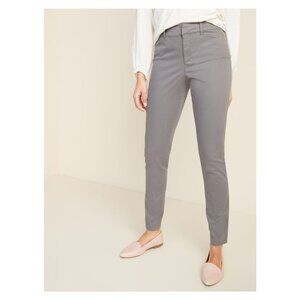 SOLD - Old Navy Mid-Rise Pixie Pants - Gray